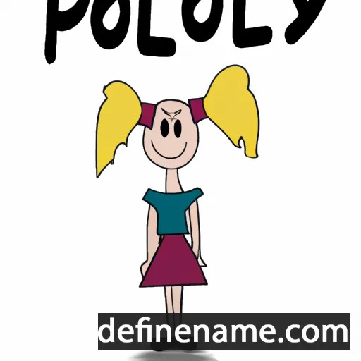 cartoon of the name Polly