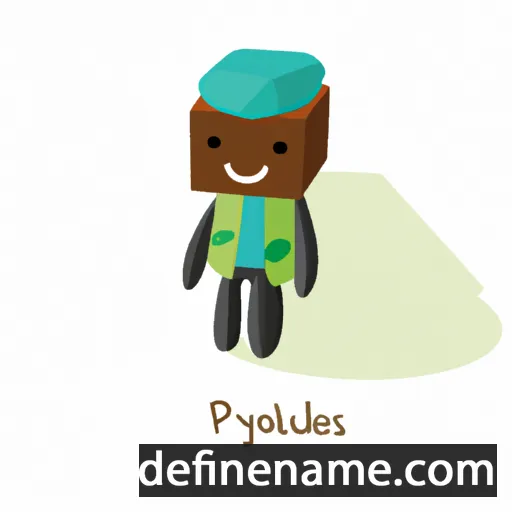 cartoon of the name Polydeukes