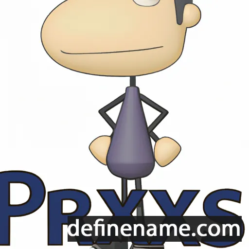 cartoon of the name Praxis