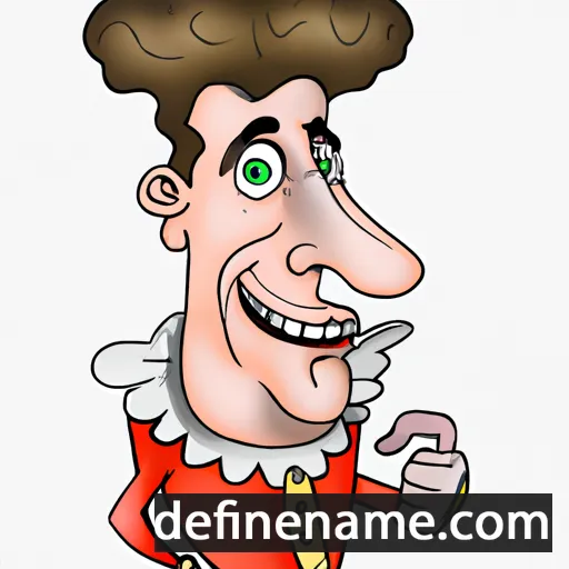 cartoon of the name Premysl