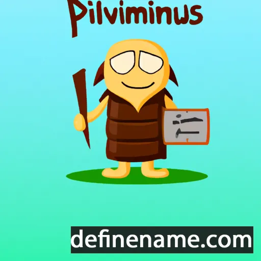 cartoon of the name Primitivus