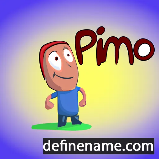 cartoon of the name Primo