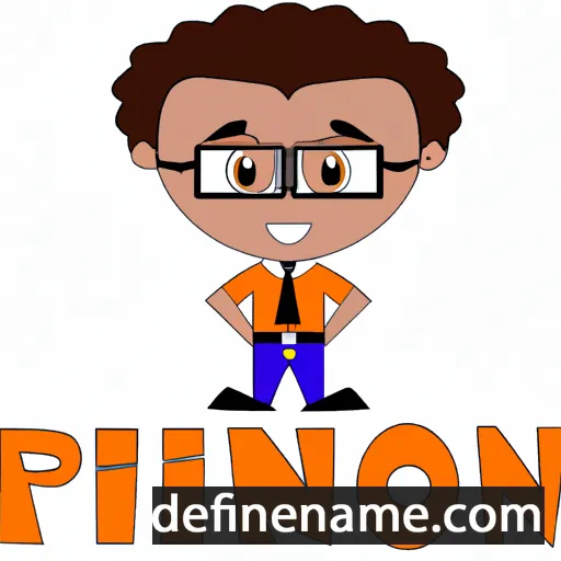 cartoon of the name Princeton