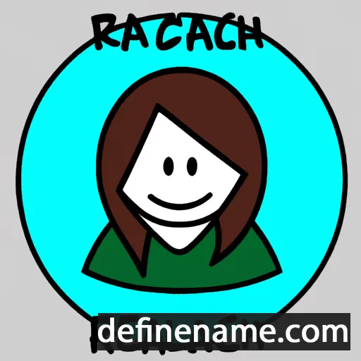 Racheal cartoon