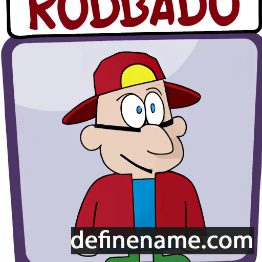 cartoon of the name Radboud