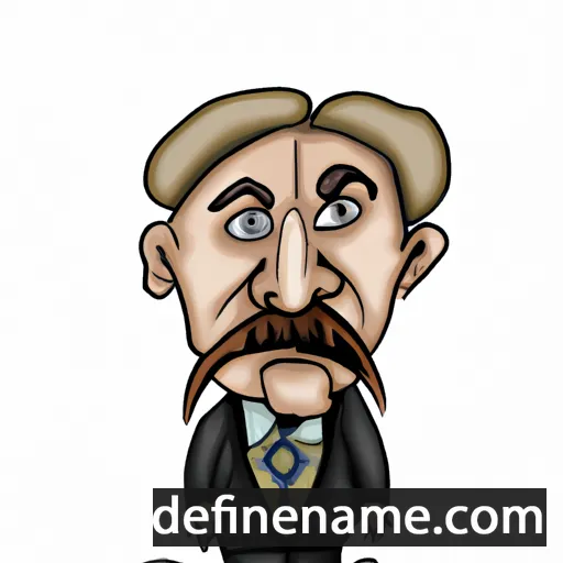 cartoon of the name Radomír