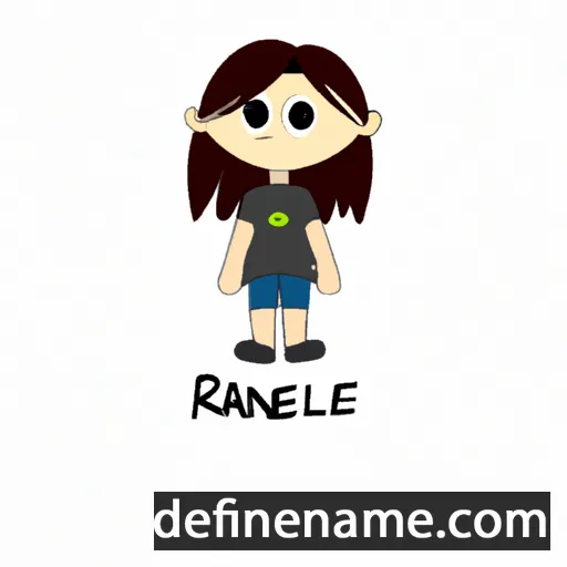 cartoon of the name Raelene