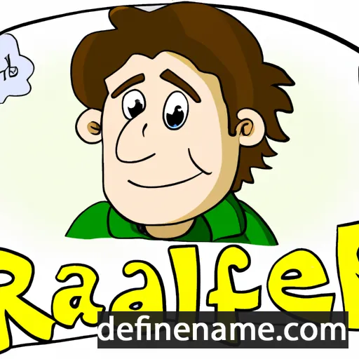 cartoon of the name Raffael