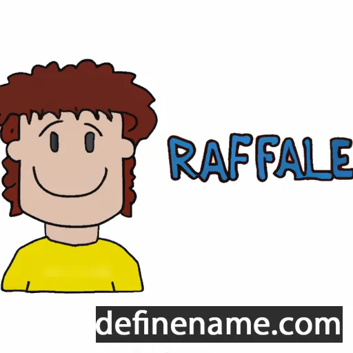 cartoon of the name Raffaele