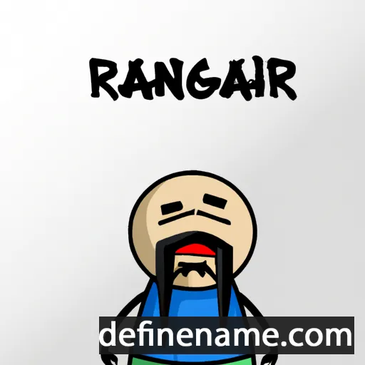 cartoon of the name Raginaharjaz