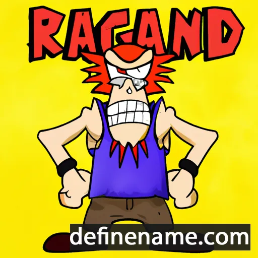 cartoon of the name Raginhard