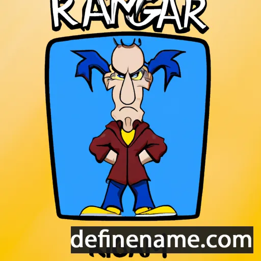 cartoon of the name Raginmar