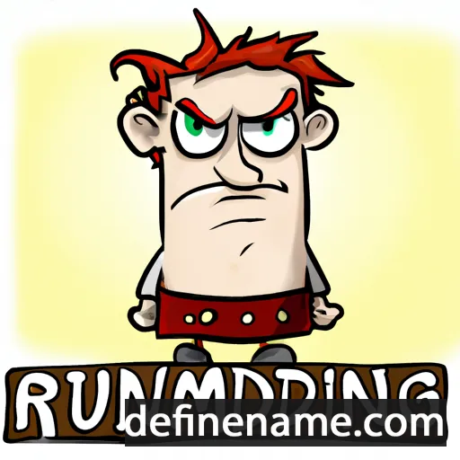 cartoon of the name Raginmund