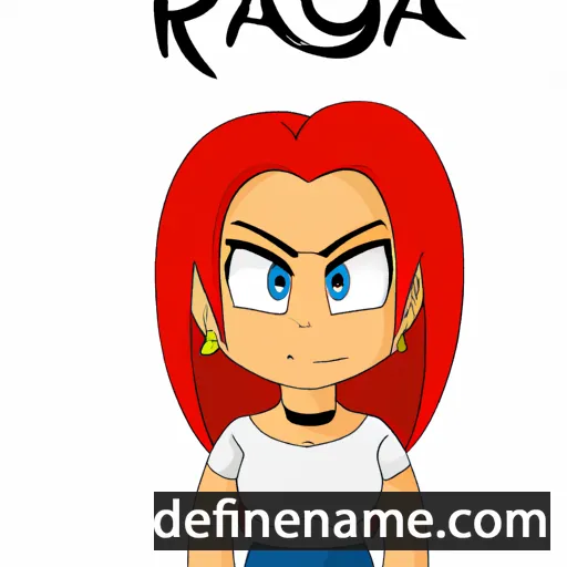 cartoon of the name Ragna