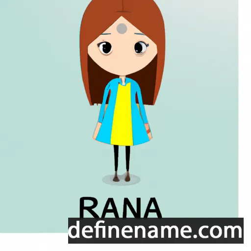 Raina cartoon