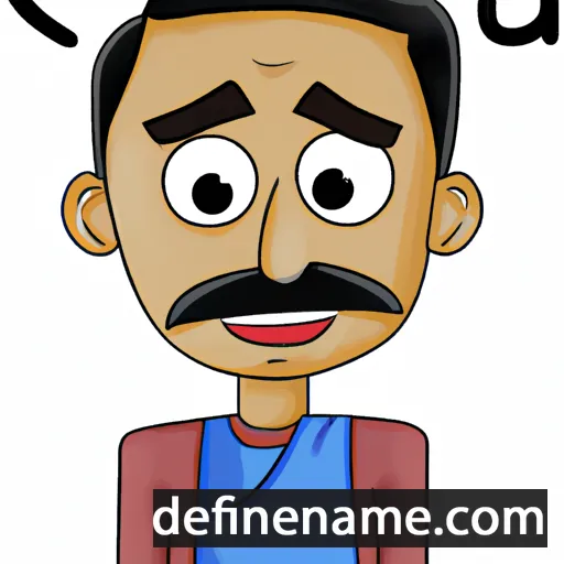 cartoon of the name Raju