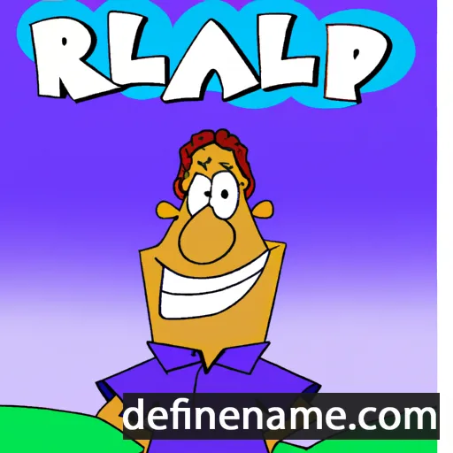 cartoon of the name Ralph