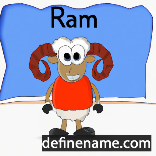 Ram cartoon