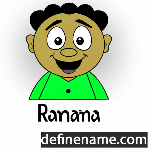 Ramana cartoon