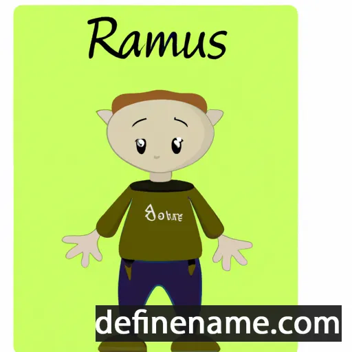 Ramūnas cartoon