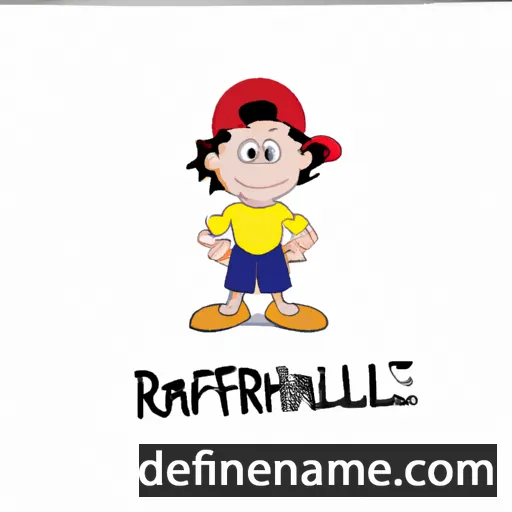 cartoon of the name Raphael