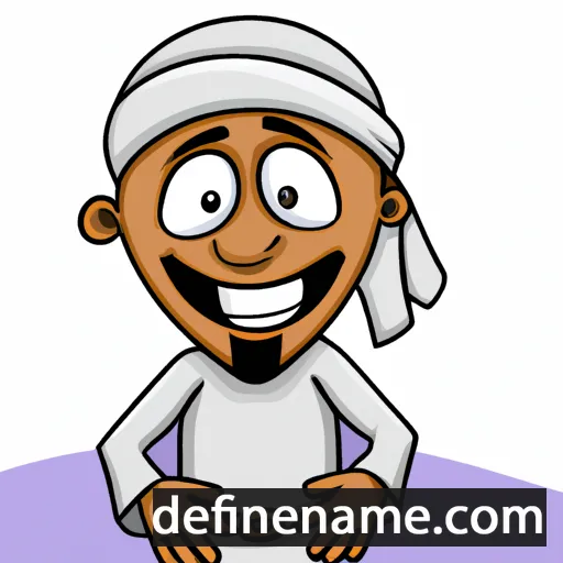 cartoon of the name Rasheed