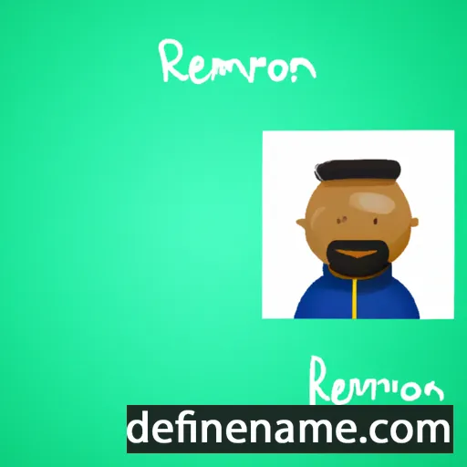 Réamonn cartoon