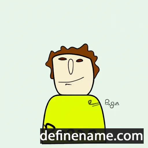 cartoon of the name Regin