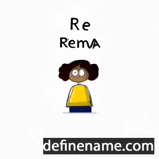 cartoon of the name Reima