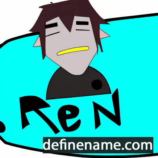 cartoon of the name Rein