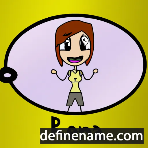 cartoon of the name Reina