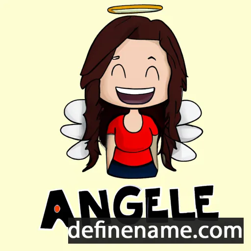 Ángela cartoon