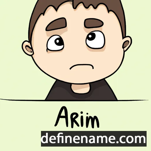 Ármin cartoon