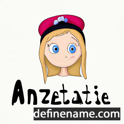 cartoon of the name Anastázie