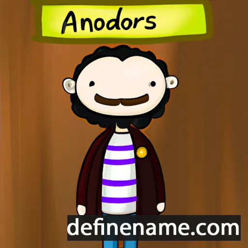 cartoon of the name Andronicus