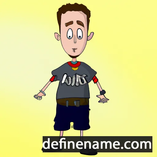 cartoon of the name Andrus