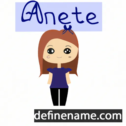 Aneta cartoon