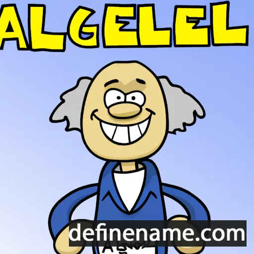 cartoon of the name Angilbert