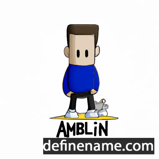 cartoon of the name Aníbal