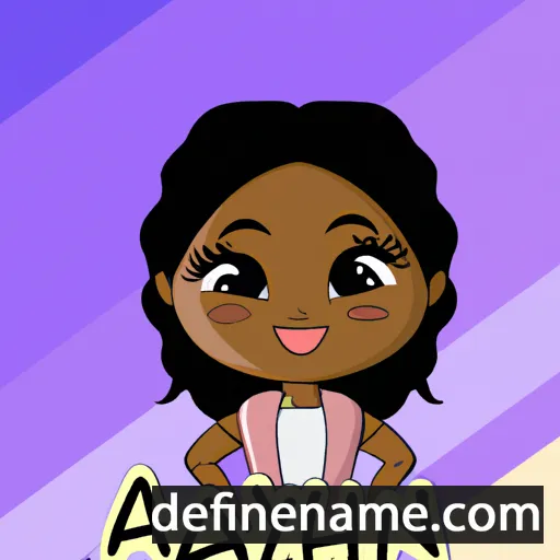 Aniyah cartoon