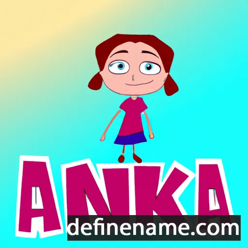 Anka cartoon