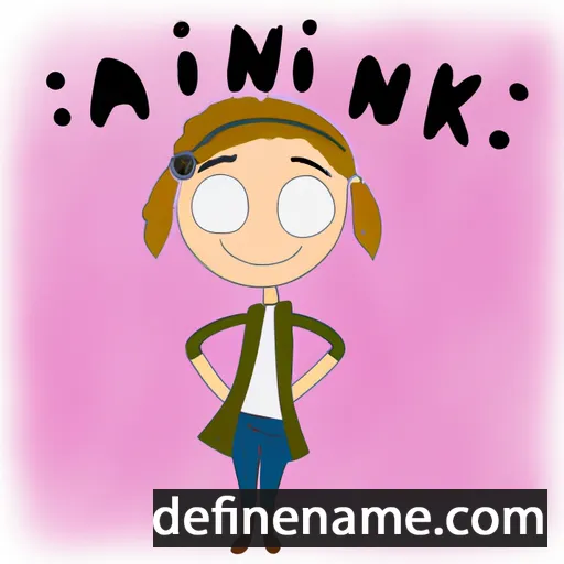 cartoon of the name Annikki