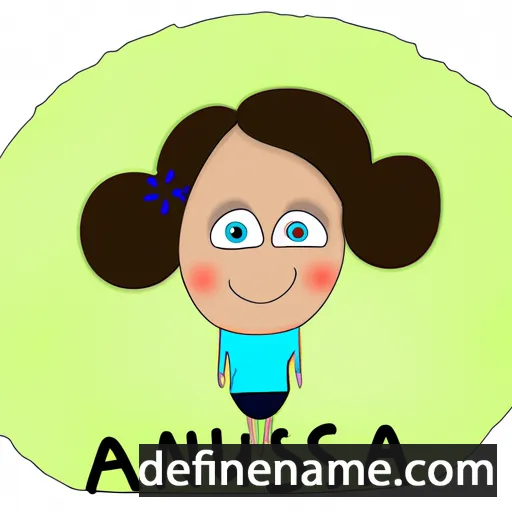 cartoon of the name Annuska