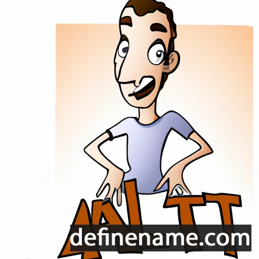 cartoon of the name Antal