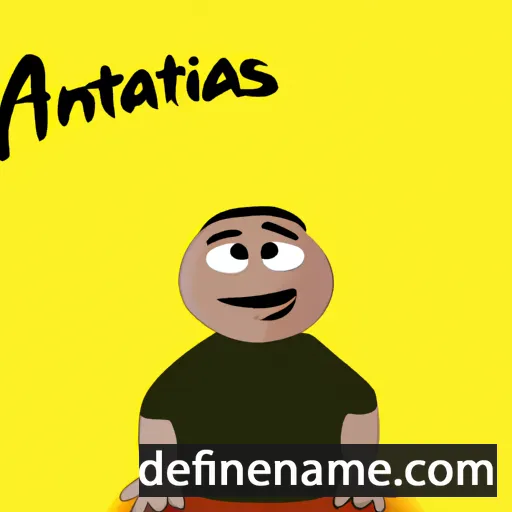 Antanas cartoon