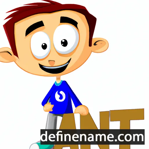 cartoon of the name Ante