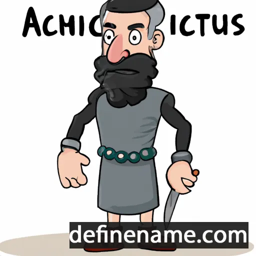 cartoon of the name Antiochus