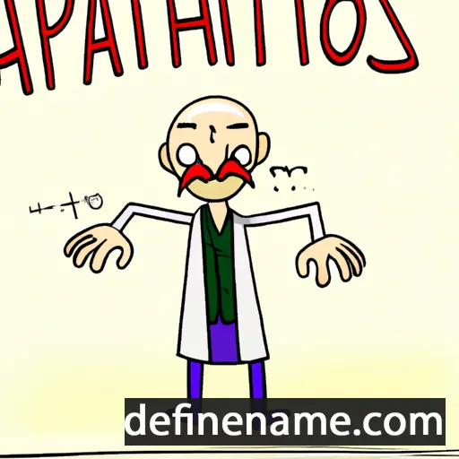 cartoon of the name Antipatros