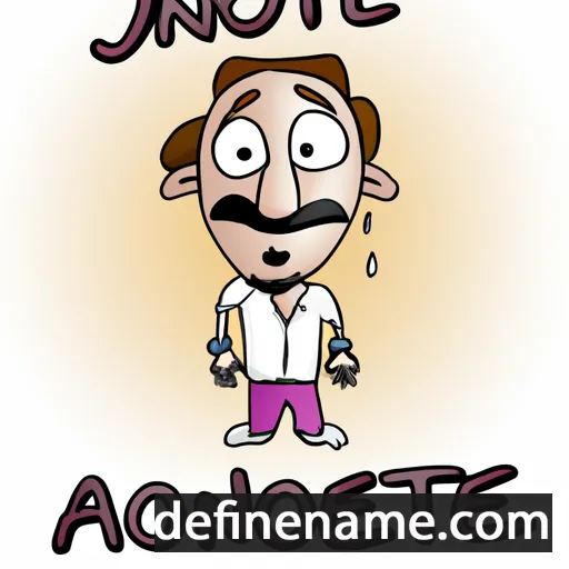 cartoon of the name Antonije