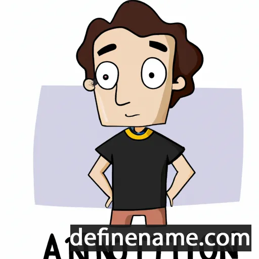 cartoon of the name Antonin